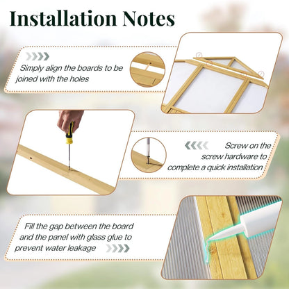 10 X 13.2-Ft Wooden Greenhouse — product view 6