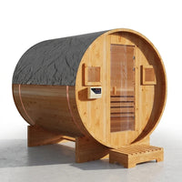 Outdoor Traditional Barrel Sauna