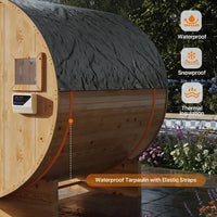 Outdoor Traditional Barrel Sauna — product view 14