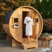 Outdoor Traditional Barrel Sauna — product view 2